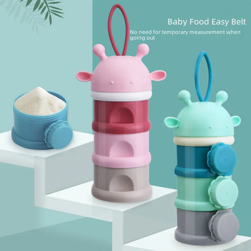 Portable Baby Milk Powder Storage Box