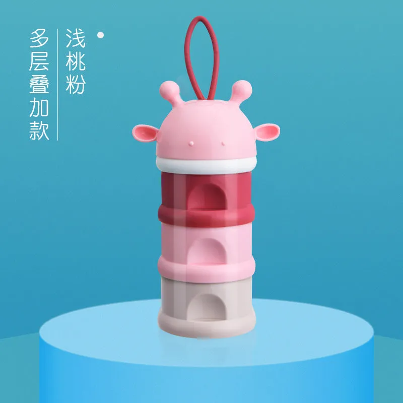 Portable Baby Milk Powder Storage Box