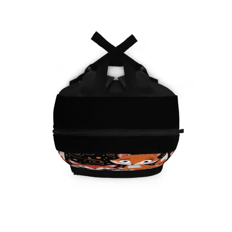 Roomy Durable Three Cute Foxes Backpack