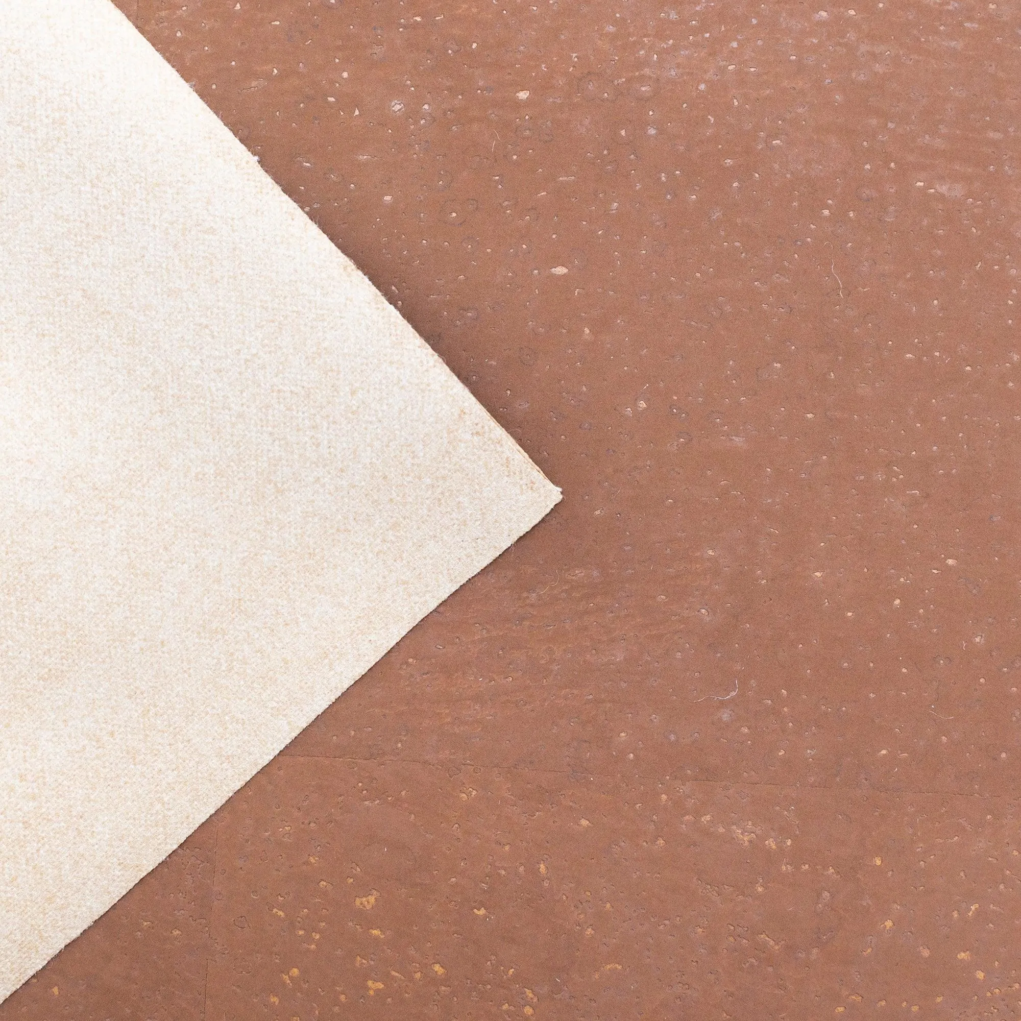 Rosy brown wholesale cork textile sheet COF-443