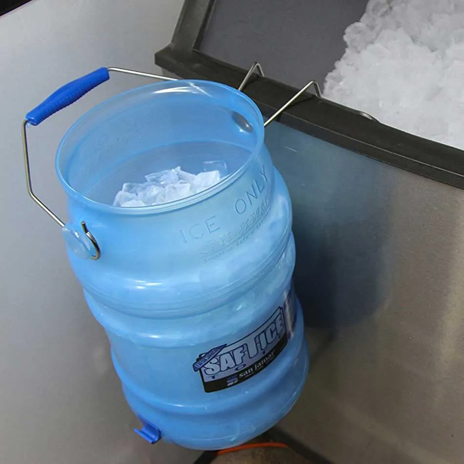San Jamar SI6000 Saf-T-Ice Tote, 6 gal.