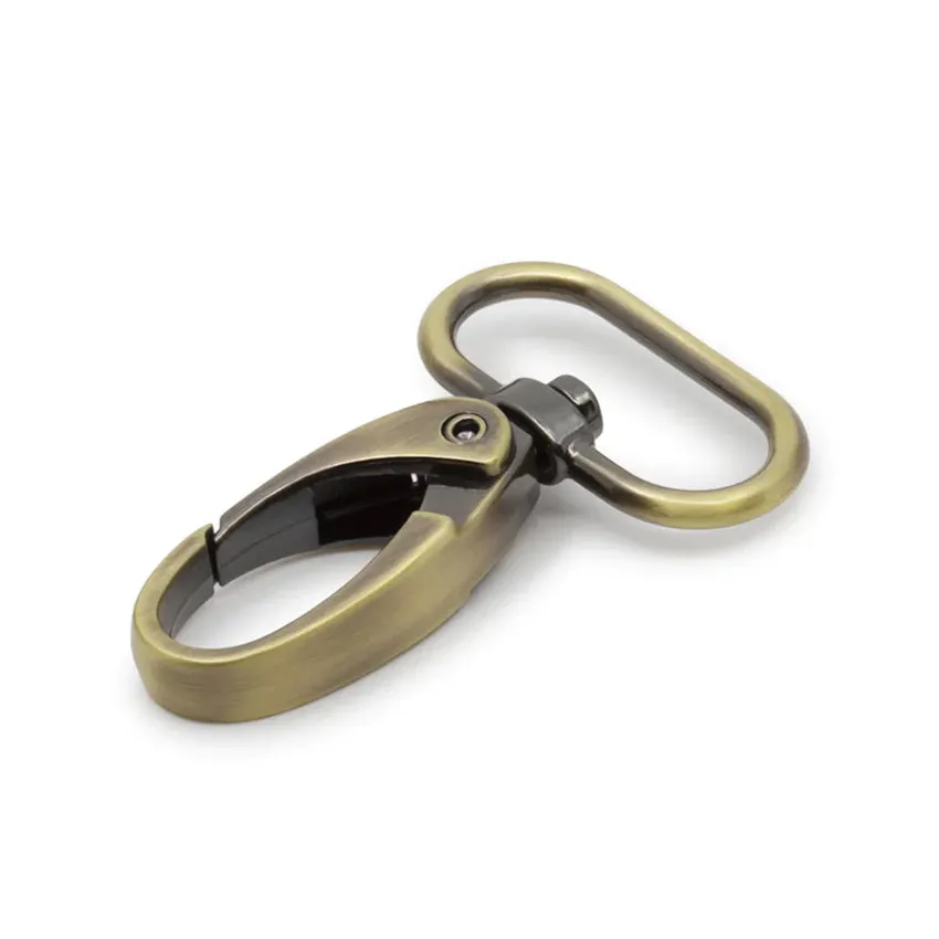 Swivel Hook - Antique Brass - 1"