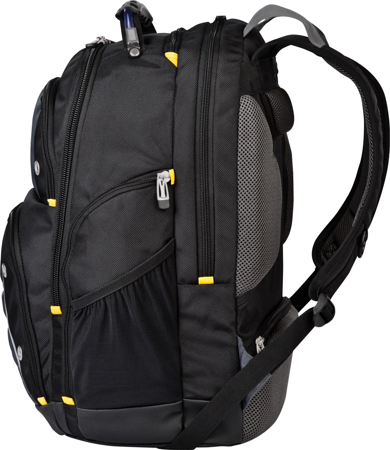 Targus Drifter II for Professional Business Commuter Backpack for 17-Inch Laptop, Black/Gray (TSB239US)