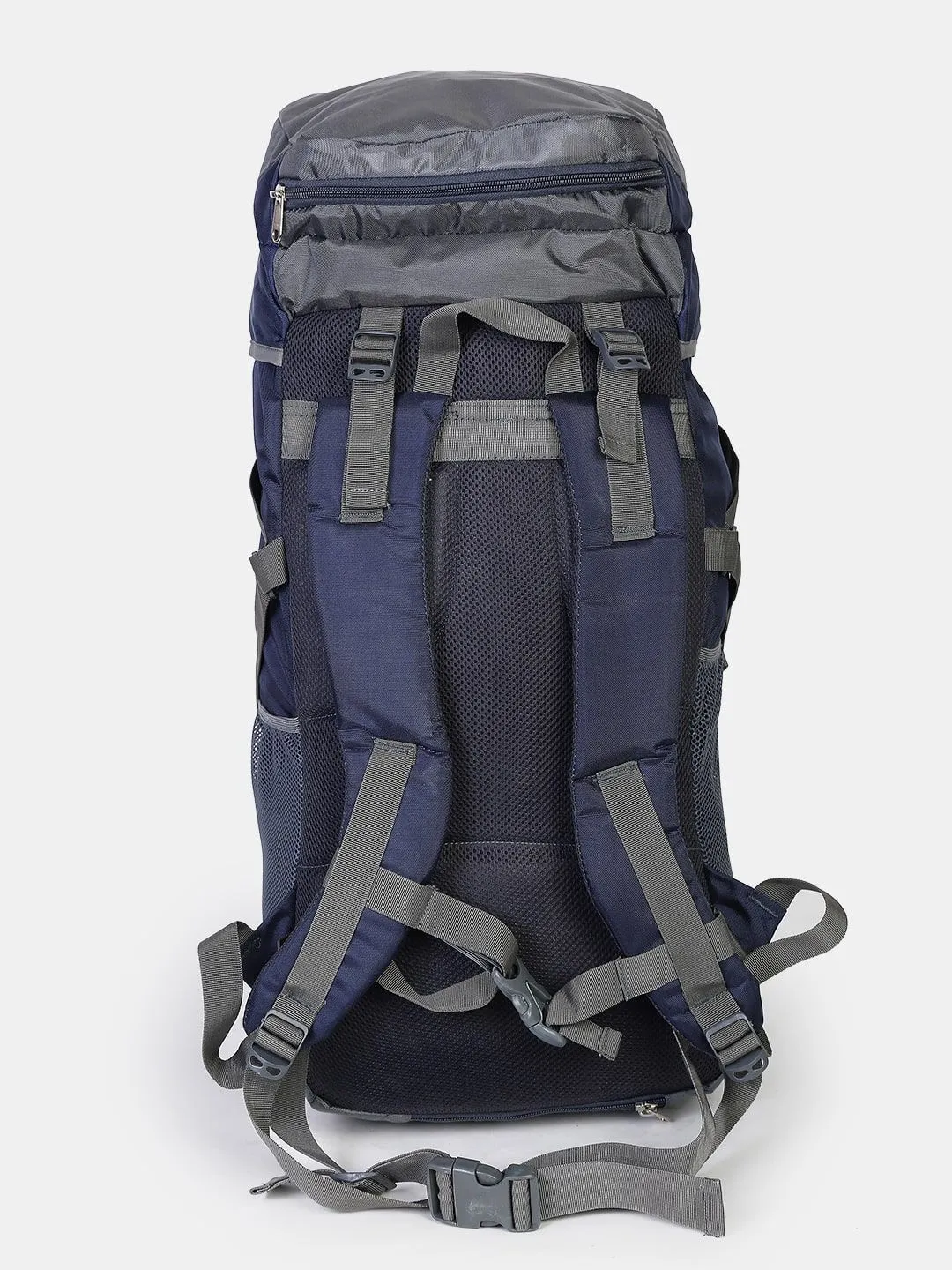 Teakwood Genuine Polyester Rucksacks - Blue-Grey