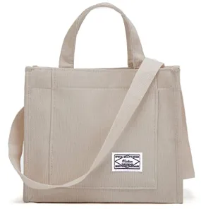 Tote Bag Women Small Satchel Bag Handbag Stylish Tote Handbag for Women Corduroy Hobo Bag Fashion Crossbody Bag Handbag Bag
