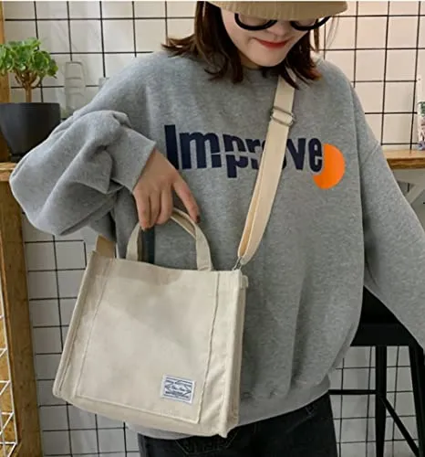 Tote Bag Women Small Satchel Bag Handbag Stylish Tote Handbag for Women Corduroy Hobo Bag Fashion Crossbody Bag Handbag Bag