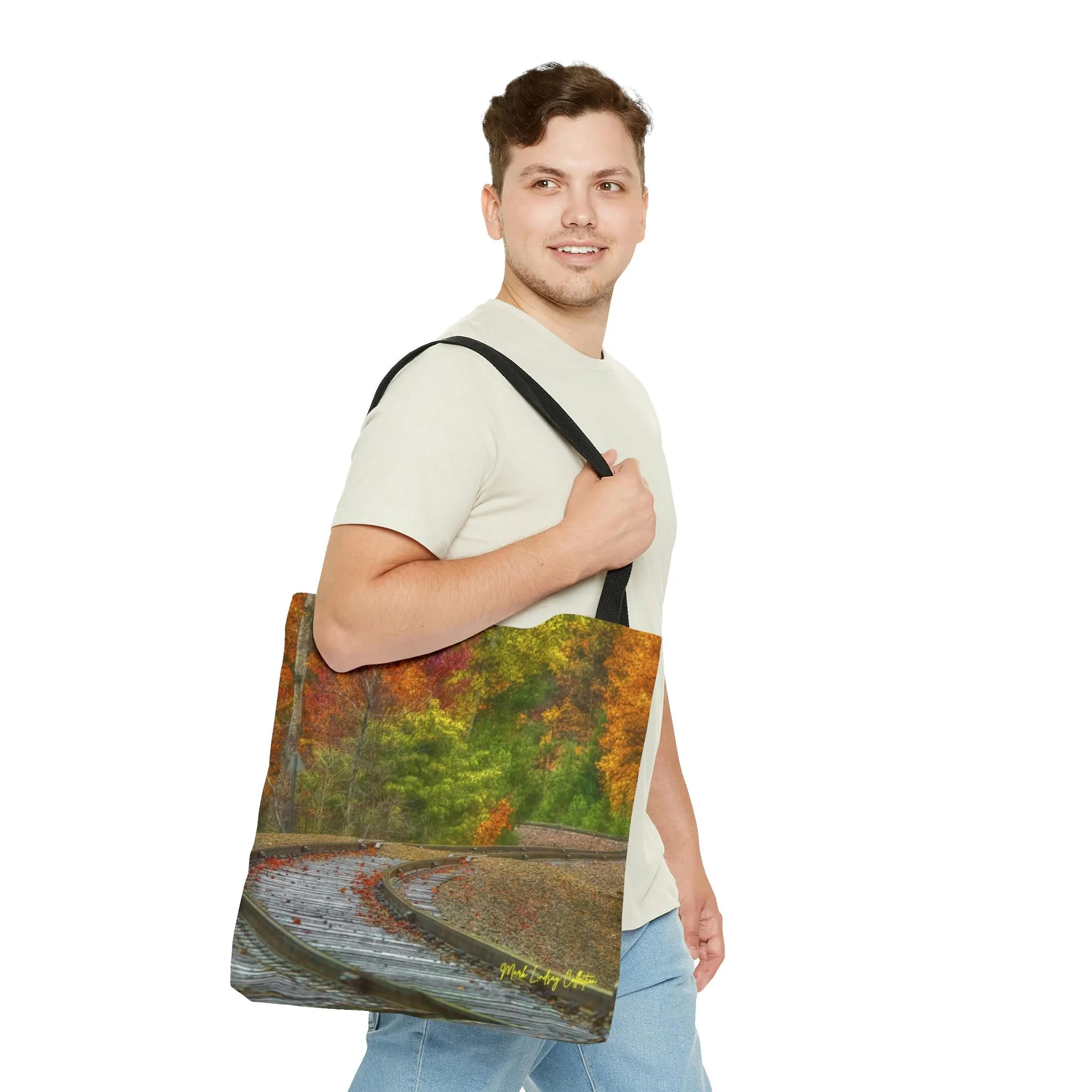 Tracking Foliage Art Tote