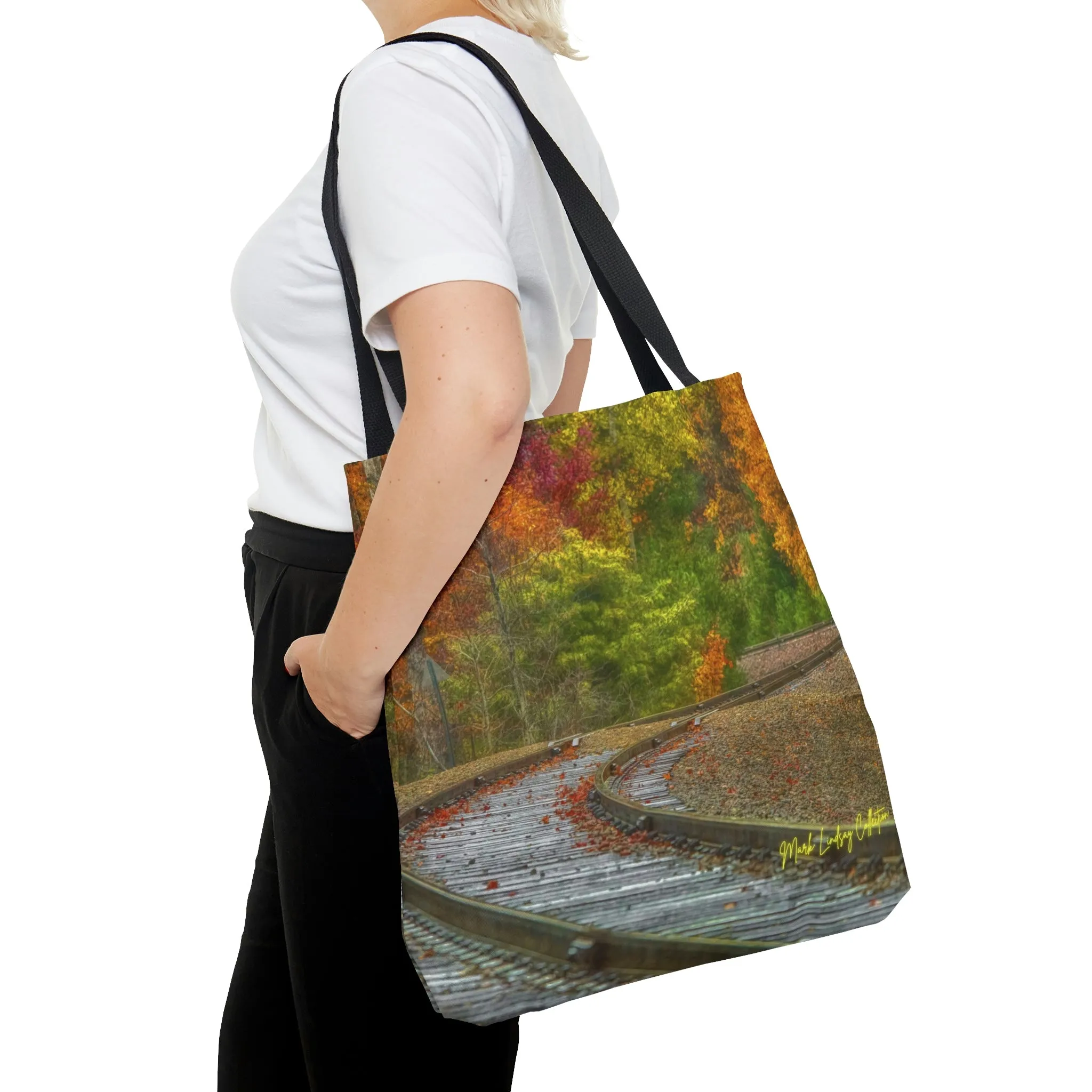 Tracking Foliage Art Tote