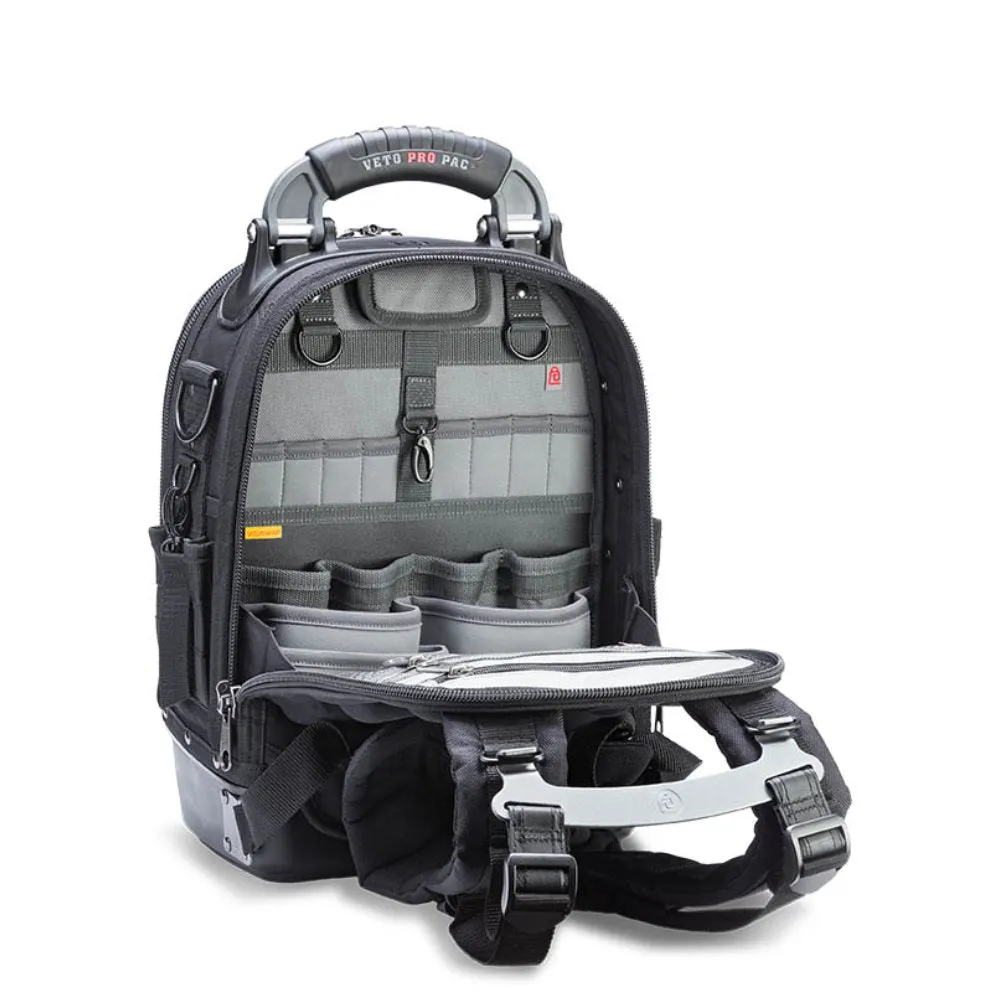 Veto Pro Pac VETOTECHPACMCBLACK 305mm x 230mm x 430mm Tech Pac MC Blackout Small Backpack