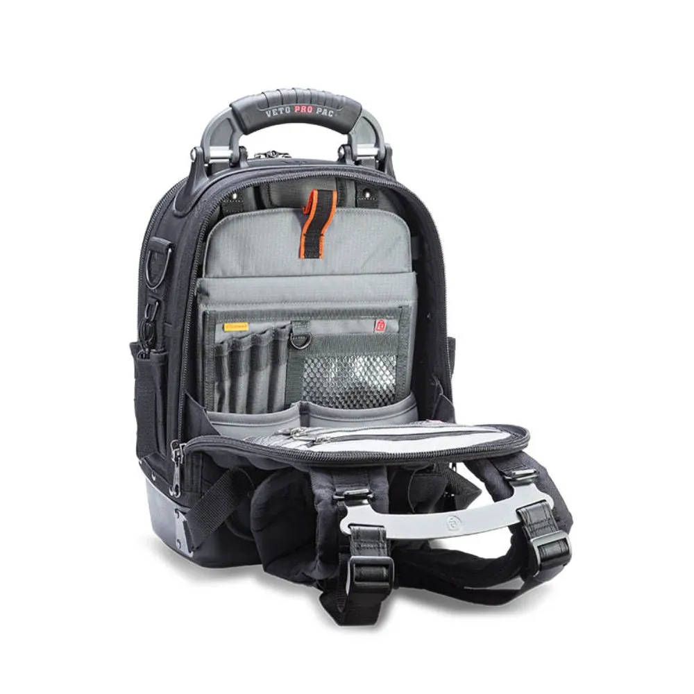 Veto Pro Pac VETOTECHPACMCBLACK 305mm x 230mm x 430mm Tech Pac MC Blackout Small Backpack