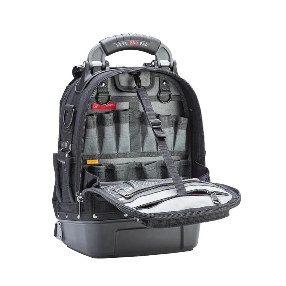 Veto Pro Pac VETOTECHPACMCBLACK 305mm x 230mm x 430mm Tech Pac MC Blackout Small Backpack