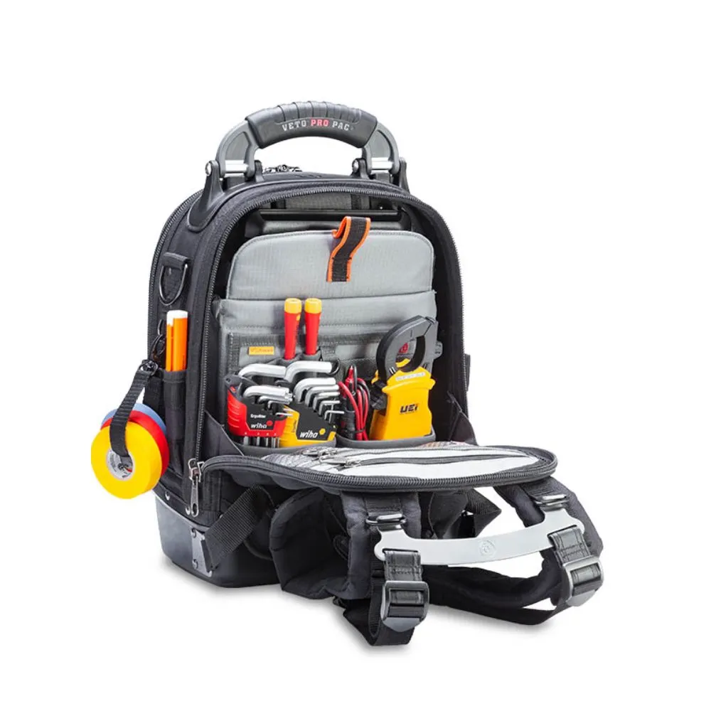 Veto Pro Pac VETOTECHPACMCBLACK 305mm x 230mm x 430mm Tech Pac MC Blackout Small Backpack