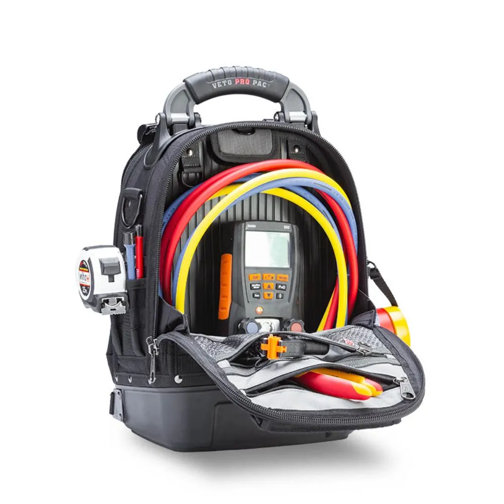Veto Pro Pac VETOTECHPACMCBLACK 305mm x 230mm x 430mm Tech Pac MC Blackout Small Backpack